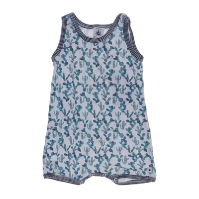 Rompers (White, Blue, Green) from Petit Bateau Cotton