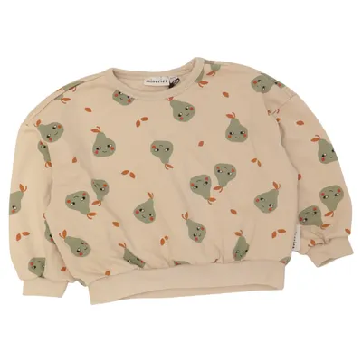 Collegetröja (Beige, Flerfärgad) från Minories Bomull, Polyester