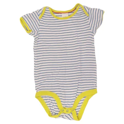 Body (Vit, Blå, Grön) från Babyboden Bomull