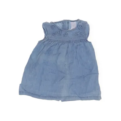Denim dress (Blue) from Baby Club Cotton