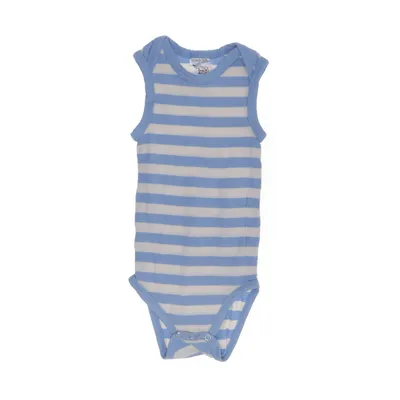 Body (Blå, Vit) från Pocopiano Ekologisk bomull