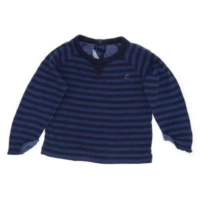 Collegetröja (Blå, Grå) från Petit Bateau
