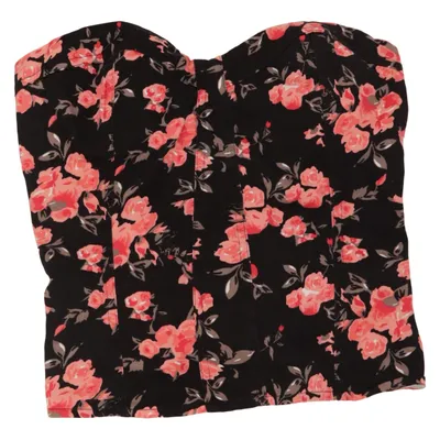 Bustier (Svart, Rosa) från Jennyfer Bomull, Elastan