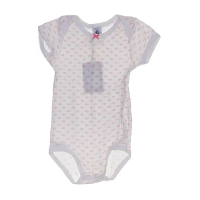 Body (Vit, Rosa) från Petit Bateau Bomull
