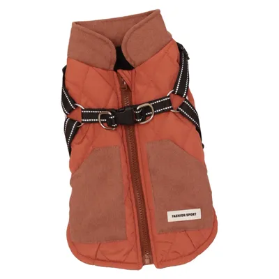 Hundefrakke (Brun) fra Fashion Sport Polyester