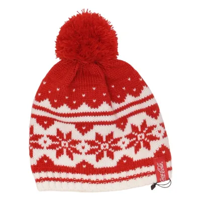 Bonnet à pompon (X'mas Beanie) de Coca Cola Acrylique