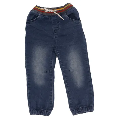Spijkerbroek (Blauw, Meerkleurig) van Topomini Katoen, Elastaan, Polyester