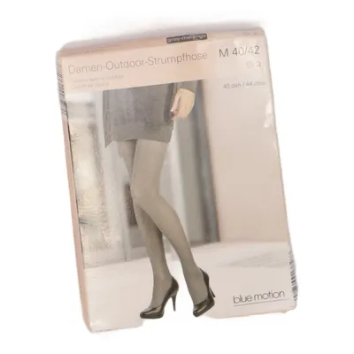 Nylonstrumpfhose (Grau) von Blue Motion Elasthan, Polyamid