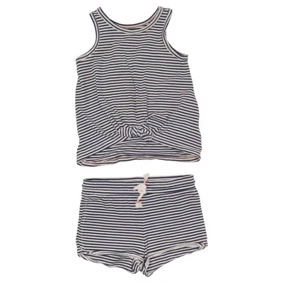 Set (Blue, White) from OshKosh B'gosh Cotton, Elastane, Polyester