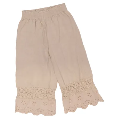 Bukser (Beige) fra Zara Bomuld, Linned