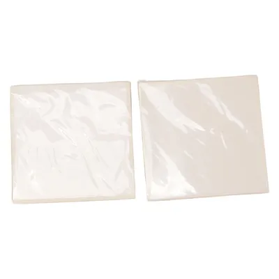 Autocollants (15x15cm matt weiß ) de Amazon