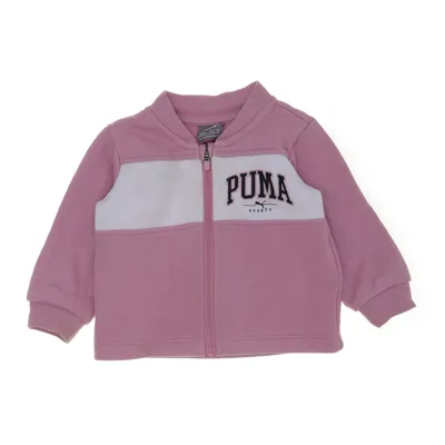 Sports jacket (Pink, White) from Puma Cotton, Polyester