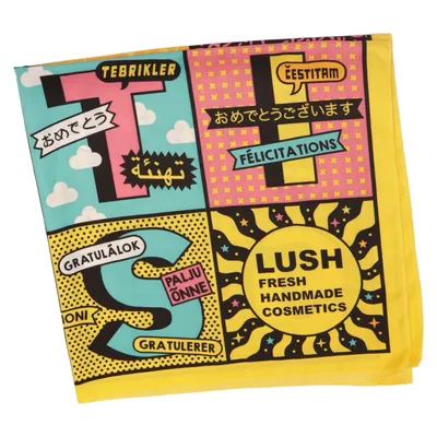 Neckerchief (Yellow, Multicolored) from Lush