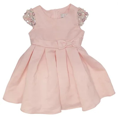 Robe de fille de fleur (Rose) de Rare Editions Polyester
