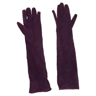 Gloves (Purple) from Atmosphere Leather, Polyester
