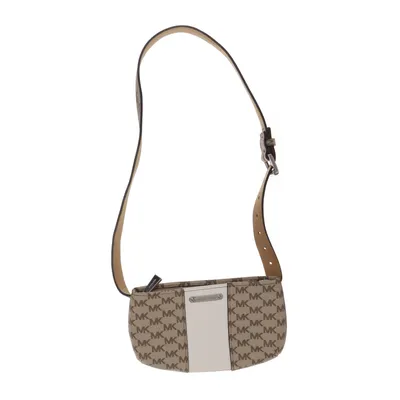 Axelremsväska (Beige, Vit) från Michael Kors