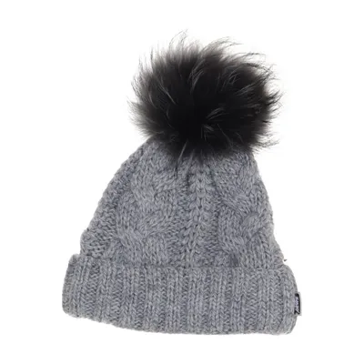 Bobble hat (Gray) from Akaz Acrylic, Wool
