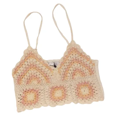 Brassière (Multi Crochet Bralette) de Costes Rebel Coton, Polyester