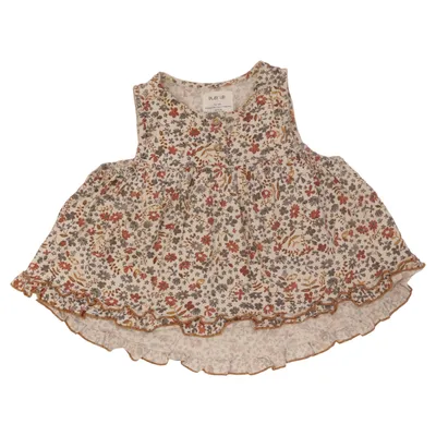 Dress (White, Multicolored) from Play Up Cotton