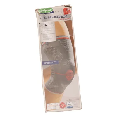 Knee support (Gray, Red) from Sensiplast