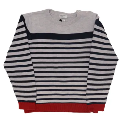 Sweater (Grå, Blå, Rød) fra Fagottino