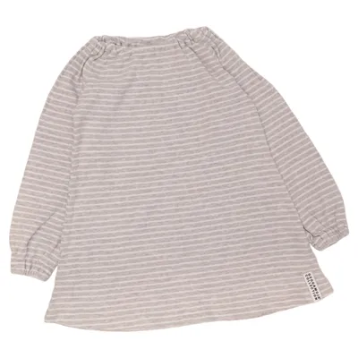 Blouse (Gray, White) from Geggamoja Collection Organic cotton