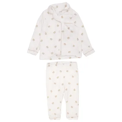 Pyjama (Wit, Beige) van C&A Katoen
