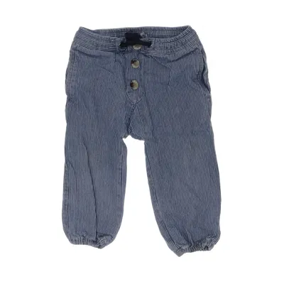 Byxor (Blå, Vit) från Wheat Bomull