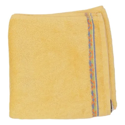 Handdoek (Geel, Meerkleurig) van Cawo Katoen