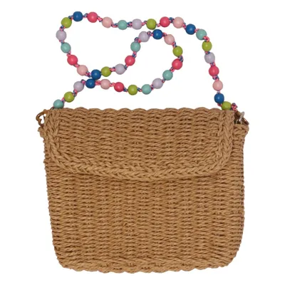Shoulder-bag (Beige, Multicolored) from Takko Fashion