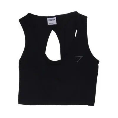 Sport-BH (Schwarz) von Gymshark Elasthan, Recyceltes Polyester