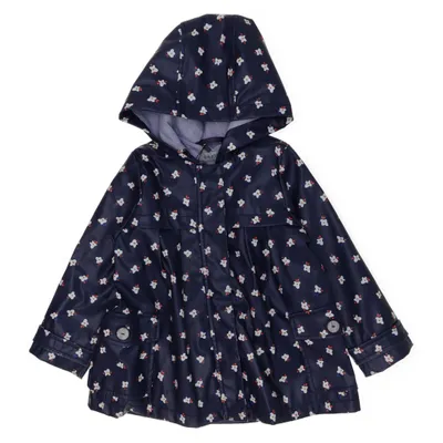 Regnkappa (Blå, Vit, Röd) från Jean Bourget Bomull, Polyester, Polyuretan