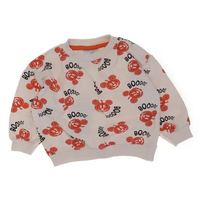 Collegetröja (Vit, Röd) från Disney Baby Bomull