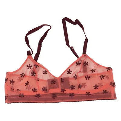 Bralette (Pink, Lila) von Understatement Elasthan, Polyamid, Polyester