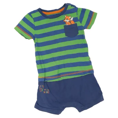 Rompers (Blue, Green) from Liegelind Cotton, Elastane