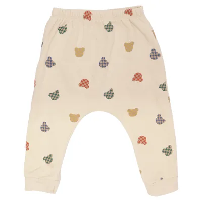 Sweatpants (Beige, Flerfarvet) fra Next Baby Bomuld, Genanvendt polyester