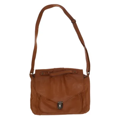 Sac à bandoulière (Marron) de Mister Lady Polyester, Polyuréthane