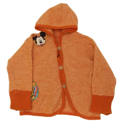 Jacket (Orange) from Cosilana Wool