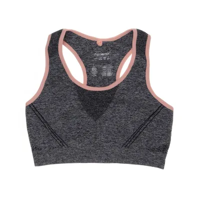 Brassière (Gris, Noir, Rose) de Work out