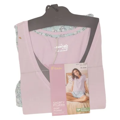 Pyjamasz (Shorty Pyjama) fra Body Essentials by Tchibo Elastan, Økologisk bomuld, Viscose