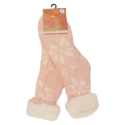 Striksokker (Pink, Hvid) fra Tex Polyester