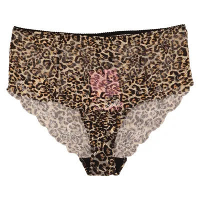 Panties (Black, Beige) from Understatement Elastane, Polyamide