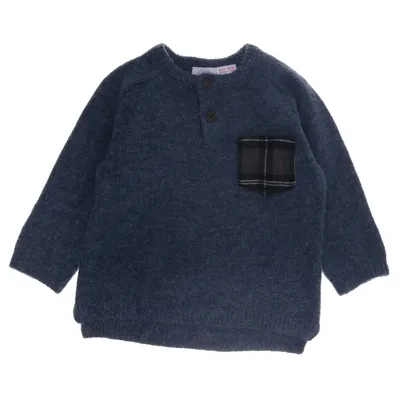 Sweater (Blue) from Zara Baby Acrylic, Elastane, Polyester, Wool