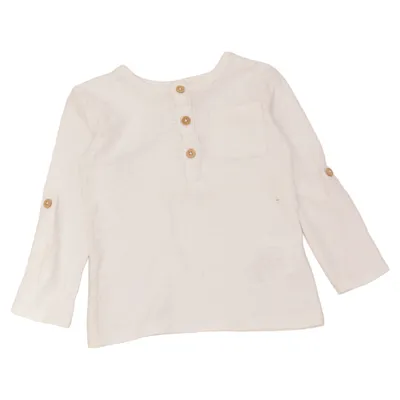 Henley shirt (White) from LC Waikiki Baby Cotton, Elastane, Polyester