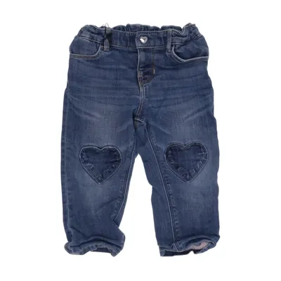 Jeans (Blå) från H&M Bomull, Polyester, Viskos, Elastan