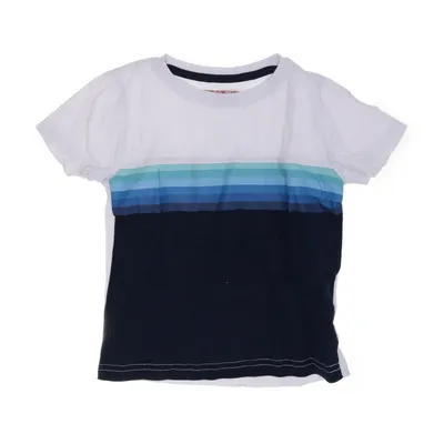 T-shirt (Blå, Vit, Grön) från James Bomull, Elastan