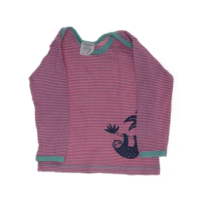 T-shirt à manches longues (Rose, Blanc) de Loud + Proud