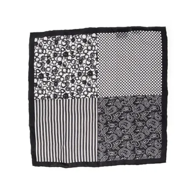 Mouchoir (Noir, Blanc, Multicolore) de Olymp Soie