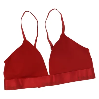 Bralette (Red) from Calvin Klein Cotton, Elastane, Modal
