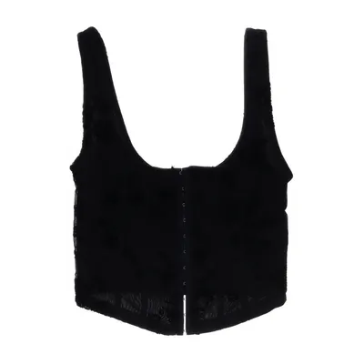 Bustier (Sort) fra Clockhouse Elastan, Polyester